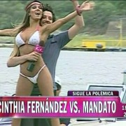 Cinthia Fernandez Entangada - Viviana Canosa 19-01-11