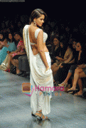 Sameera Reddy walk the ramp on Lakme Fashion Week