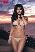Kim Kardashian in FHM South Africa.